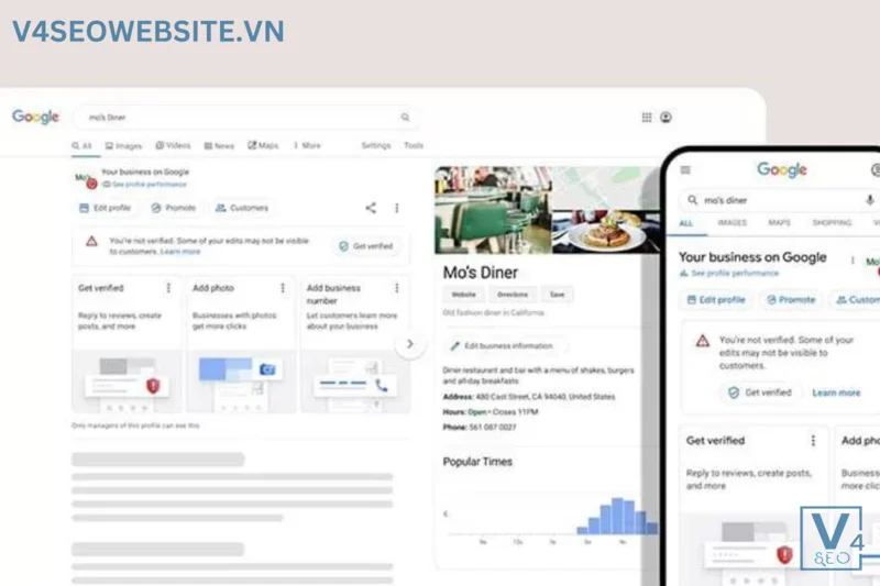 Cách đưa trang web của bạn lên Google một cách hiệu quả 3 Đảm bảo thông tin doanh nghiệp của bạn hiển thị trên Google, đặc biệt là Google Tìm kiếm địa phương