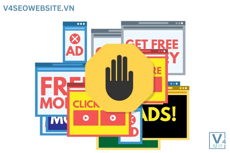 Cẩm nang SEO: Tối ưu hóa cho công cụ tìm kiếm 12 Hạn chế việc lạm dụng quảng cáo, gây khó chịu tới trải nghiệm đọc của người dùng