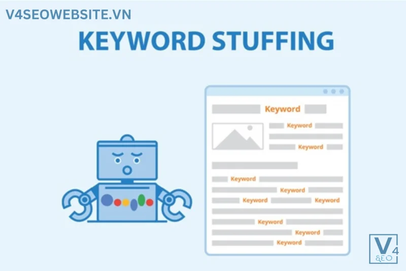 Chính sách về nội dung rác trên Google Tìm kiếm 7 Việc chèn quá nhiều từ khóa sẽ ảnh hưởng đến trải nghiệm của người đọc và vi phạm chính sách nội dung từ Google