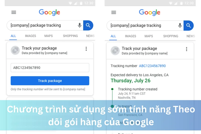 Ảnh đại diện của Chương trình sử dụng sớm tính năng Theo dõi gói hàng của Google