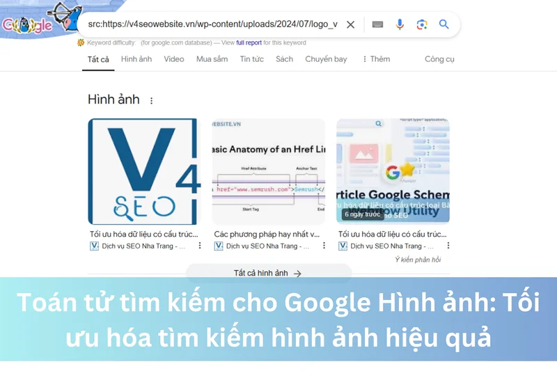Ảnh đại diện của Toán tử tìm kiếm cho Google Hình ảnh: Tối ưu hóa tìm kiếm hình ảnh hiệu quả