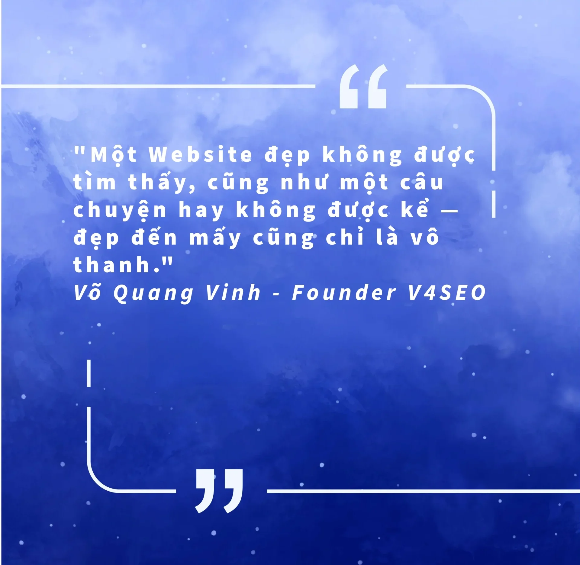 Quote founder v4seo Võ Quang Vinh