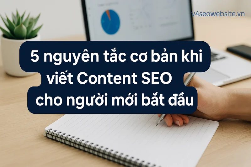 5 nguyên tắc cơ bản khi viết Content SEO cho người mới bắt đầu