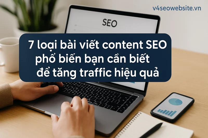 7 loại bài viết content SEO phổ biến bạn cần biết để tăng traffic hiệu quả