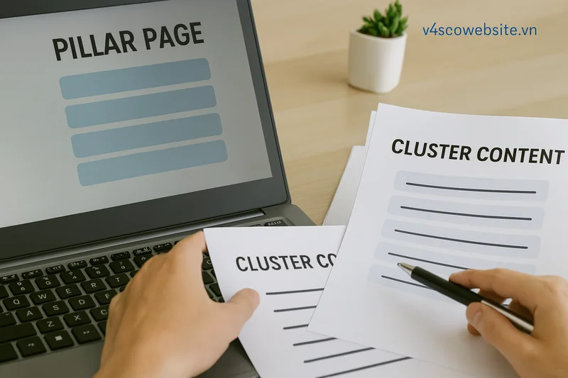 Cách tạo Content Cluster để tối ưu SEO hiệu quả nhất 2025 3 Lập kế hoạch pillar page và cluster content giúp tối ưu cấu trúc nội dung và tránh trùng lặp từ khóa.