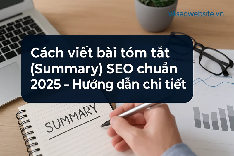 Cách viết bài tóm tắt (Summary) SEO chuẩn 2025 - Hướng dẫn chi tiết