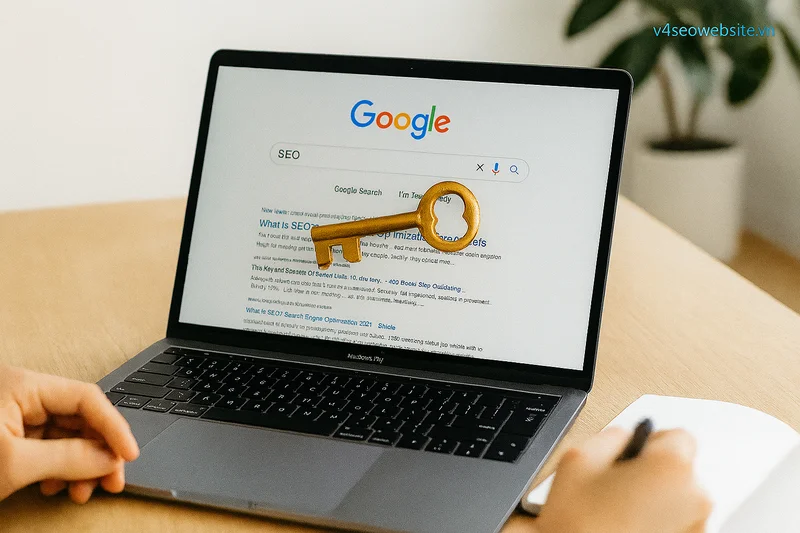 Hướng dẫn viết bài blog chuẩn SEO cho người mới: Bí quyết thành công từ v4seo 1 SEO là chìa khóa vàng giúp bài viết lên top Google, tăng traffic và mở ra cơ hội kiếm tiền cho blogger.