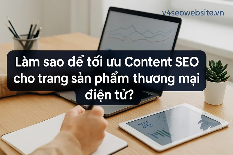 Làm sao để tối ưu Content SEO cho trang sản phẩm thương mại điện tử?