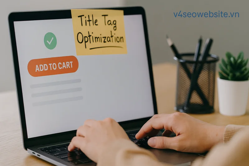 Làm sao để tối ưu Content SEO cho trang sản phẩm thương mại điện tử? 2 Tăng tỷ lệ nhấp và hiển thị tìm kiếm bằng cách tối ưu tiêu đề và mô tả meta một cách chiến lược.