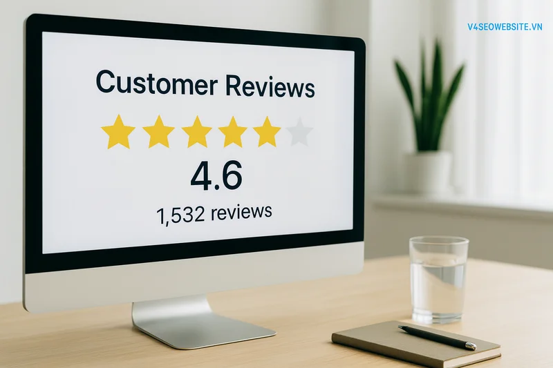 Làm sao để tối ưu Content SEO cho trang sản phẩm thương mại điện tử? 5 Đánh giá chân thực từ khách hàng là yếu tố then chốt giúp tăng độ tin cậy và thúc đẩy chuyển đổi trên trang sản phẩm.