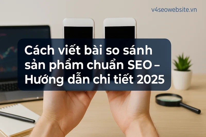 Cách viết bài so sánh sản phẩm chuẩn SEO - Hướng dẫn chi tiết 2025
