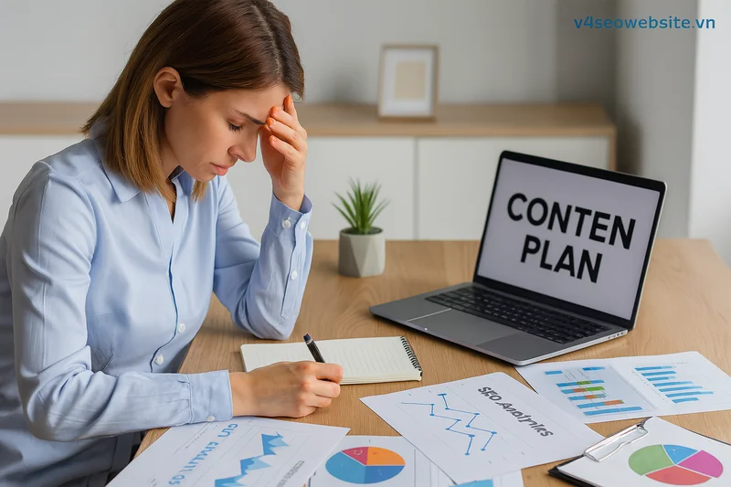 Làm sao để xây dựng lịch xuất bản nội dung chuẩn SEO? 2 Thiếu kế hoạch content rõ ràng khiến doanh nghiệp dễ rơi vào áp lực sản xuất nội dung gấp, làm giảm chất lượng và hiệu quả SEO.