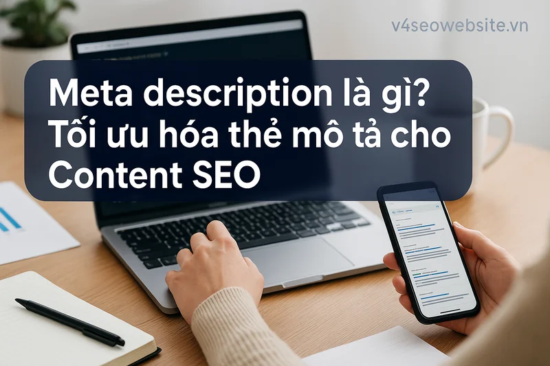Meta description là gì? Tối ưu hóa thẻ mô tả cho content SEO