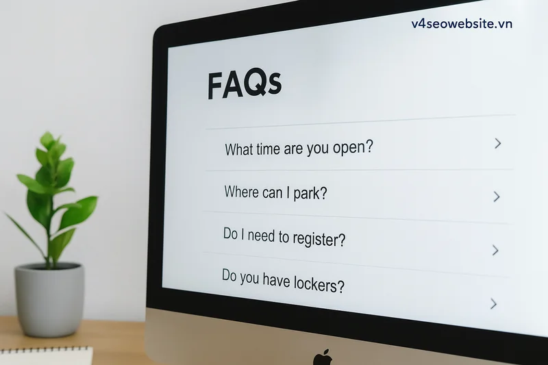 Phương pháp viết bài FAQ chuẩn SEO - Hướng dẫn chi tiết 2025 1 Trang FAQ giúp giải đáp nhanh thắc mắc phổ biến và tăng cơ hội hiển thị nổi bật trên Google.