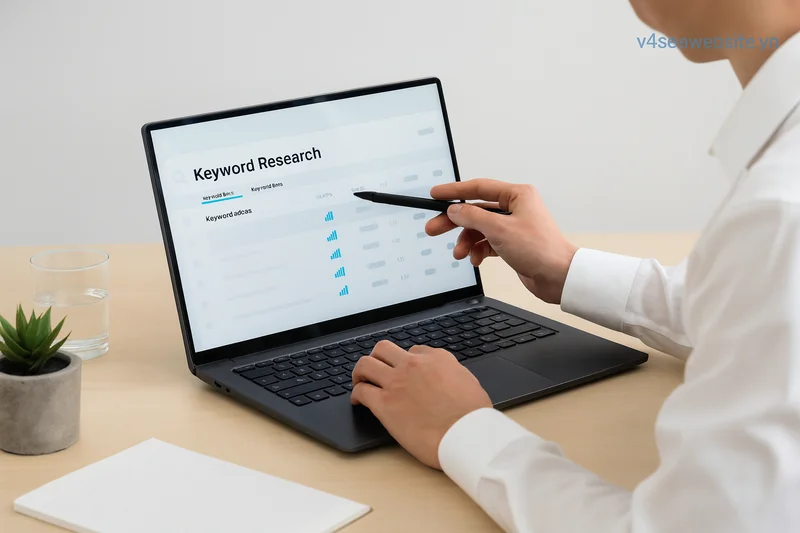 Phương pháp viết nội dung SEO cho trang đích giúp tăng tỷ lệ chuyển đổi 3 Khám phá cách nghiên cứu từ khóa chuyên sâu để tối ưu hóa tỷ lệ chuyển đổi và gia tăng hiệu quả chiến lược nội dung SEO.