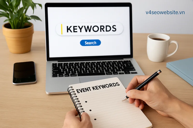 Tạo nội dung bài viết sự kiện (Event) và tối ưu SEO 3 Nghiên cứu từ khóa sự kiện giúp tăng khả năng hiển thị và thu hút đúng đối tượng trong từng giai đoạn chiến dịch.