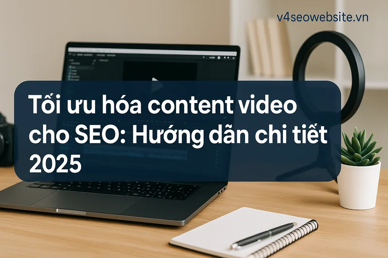 Tối ưu hóa content video cho SEO: Hướng dẫn chi tiết 2025