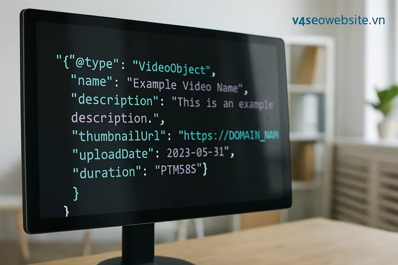 Tối ưu hóa content video cho SEO: Hướng dẫn chi tiết 2025 3 VideoObject schema: chìa khóa SEO cho nội dung video.