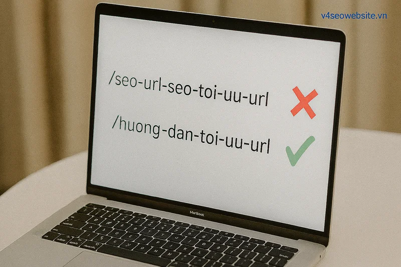 Tối ưu URL để tăng thứ hạng bài viết: Hướng dẫn toàn diện từ v4seo 2 Đặt từ khóa tự nhiên trong URL giúp Google hiểu đúng nội dung và tăng hiệu quả SEO.