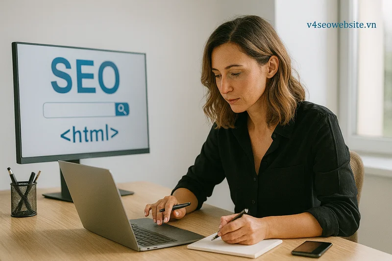 5 yếu tố tạo nên bài viết SEO chất lượng giúp bạn tăng hạng 4 Hoàn thiện tối ưu hóa on-page SEO cơ bản giúp cải thiện thứ hạng, tăng CTR và mang lại hiệu quả bền vững.