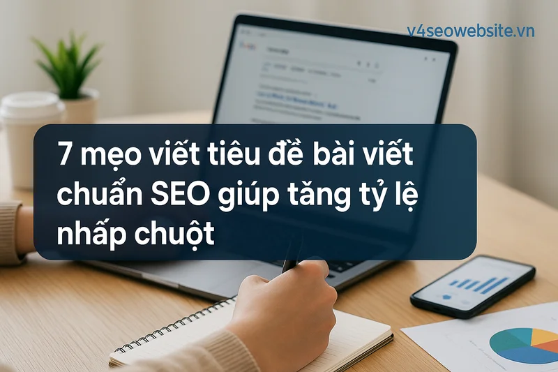 7 mẹo viết tiêu đề bài viết chuẩn SEO giúp tăng tỷ lệ nhấp chuột