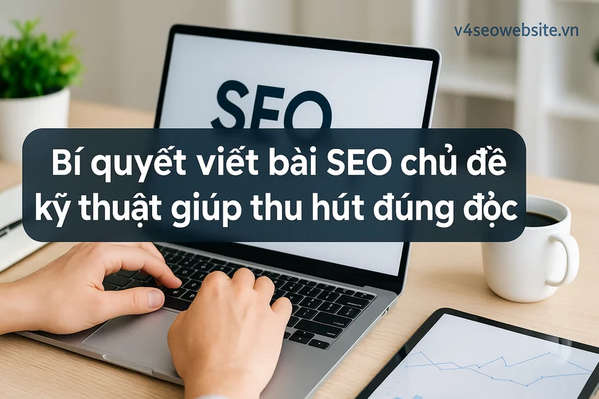 Bí quyết viết bài SEO chủ đề kỹ thuật giúp thu hút đúng độc giả