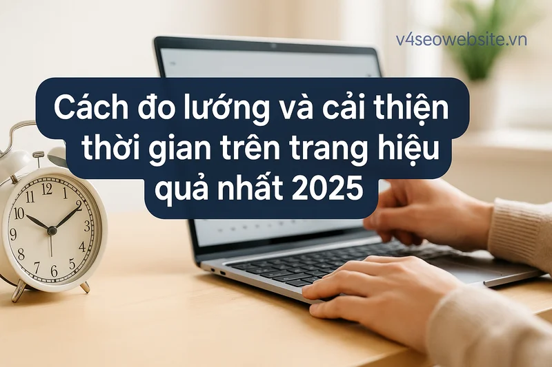 Cách đo lường và cải thiện thời gian trên trang hiệu quả nhất 2025