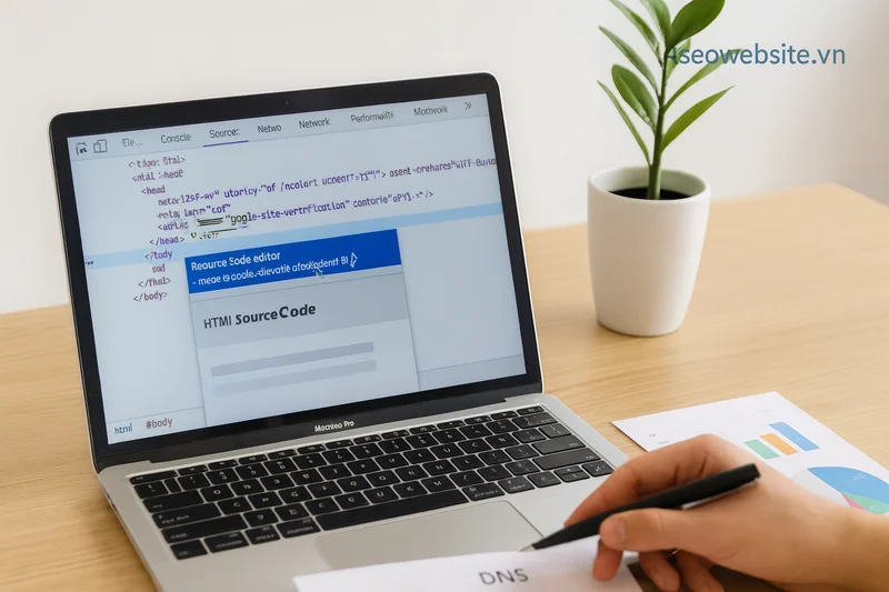 Cách sử dụng Google Search Console để tối ưu nội dung SEO hiệu quả 2 Xác minh quyền sở hữu website nhanh chóng bằng Google Search Console.