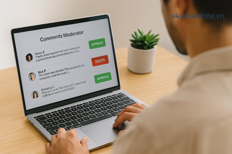 Cách sử dụng nội dung khách hàng tạo ra để cải thiện SEO website 5 Xây dựng quy trình kiểm duyệt nội dung chuyên nghiệp để bảo vệ thương hiệu và gia tăng độ tin cậy website.