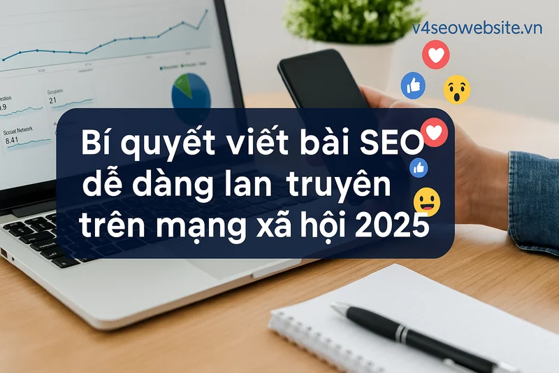 Bí quyết viết bài SEO dễ dàng lan truyền trên mạng xã hội 2025