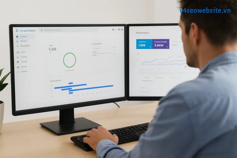 Đánh giá thành công chiến dịch Content SEO - Hướng dẫn chi tiết 2 Tối ưu hiệu suất nội dung với dữ liệu phân tích chuyên sâu từ Google Analytics và Search Console.