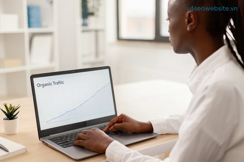 Theo dõi lưu lượng truy cập organic để đánh giá hiệu quả nội dung SEO