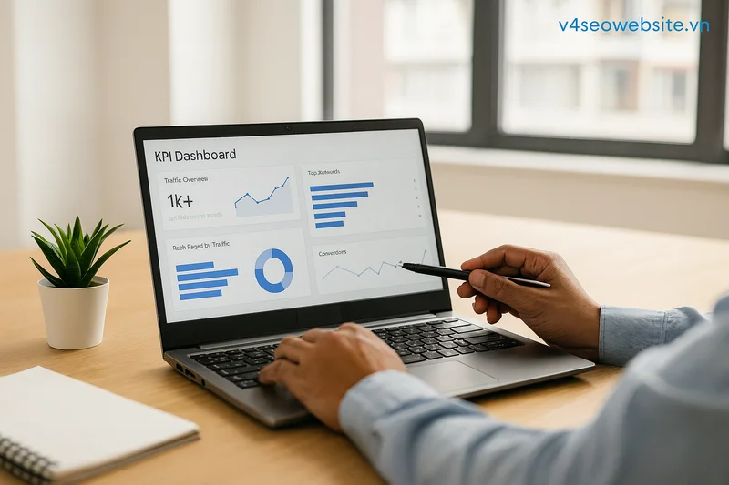 Tạo dashboard theo dõi KPI giúp cải thiện hiệu suất chiến lược SEO
