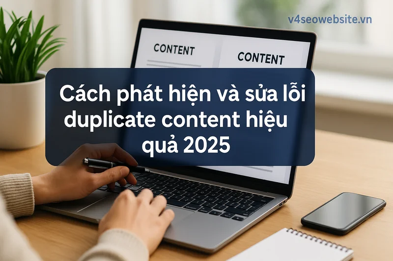 Cách phát hiện và sửa lỗi duplicate content hiệu quả 2025