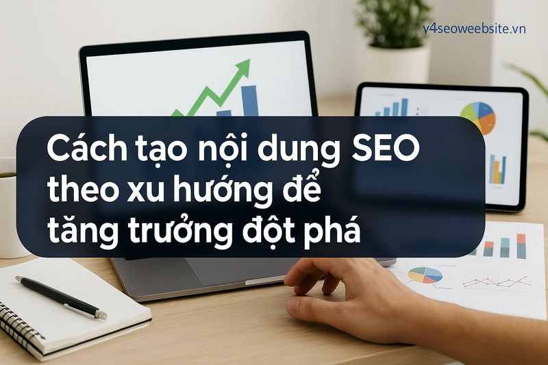 Cách tạo nội dung SEO theo xu hướng để tăng trưởng đột phá