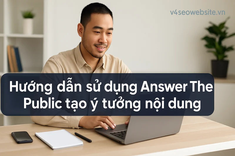 Hướng dẫn sử dụng Answer The Public tạo ý tưởng nội dung