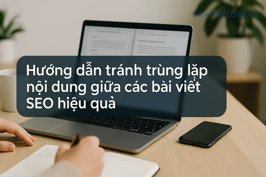 Hướng dẫn tránh trùng lặp nội dung giữa các bài viết SEO hiệu quả