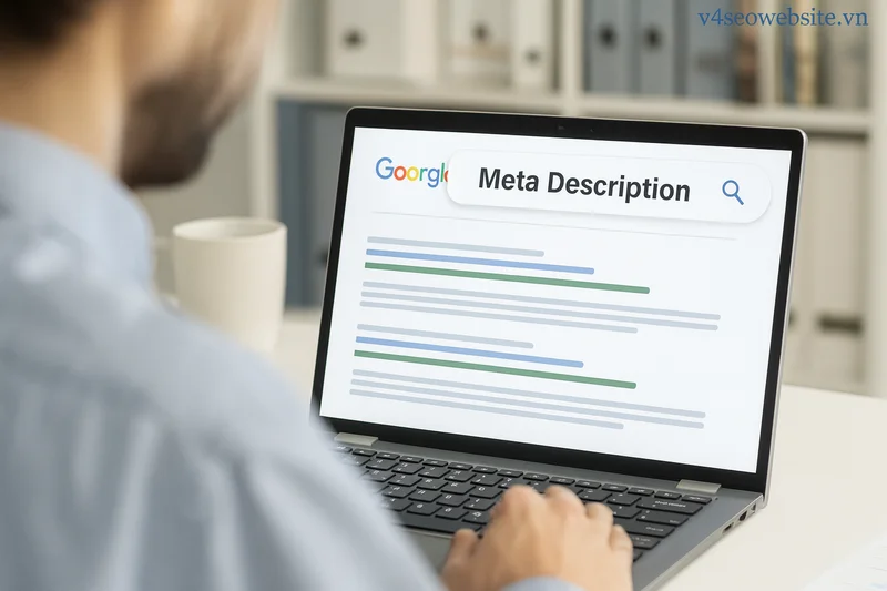 Vai trò quan trọng của thẻ meta description trong tối ưu SEO và gia tăng tỷ lệ chuyển đổi trên Google.