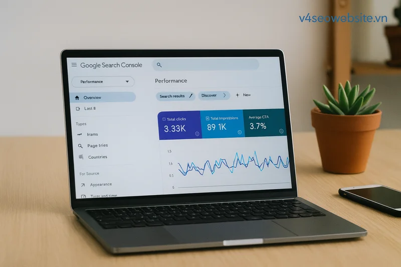 Đo lường hiệu quả mô tả meta qua Google Search Console giúp nâng cao thứ hạng và cải thiện trải nghiệm người dùng.