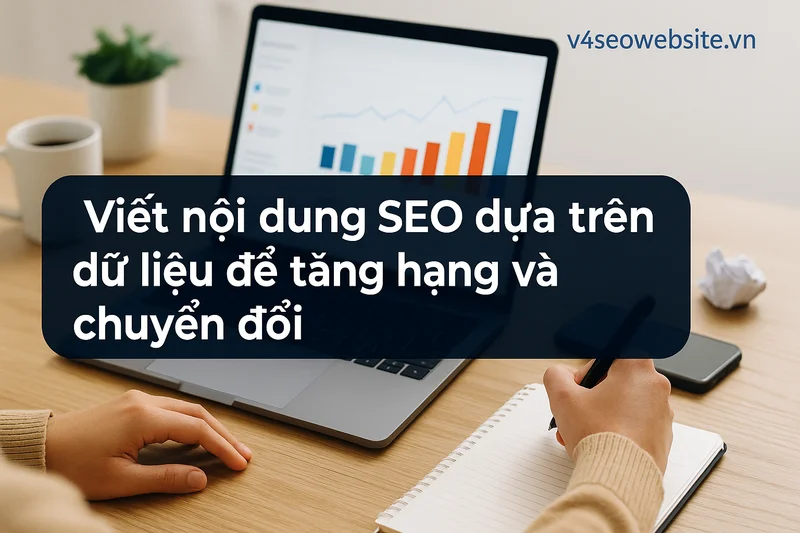 Viết nội dung SEO dựa trên dữ liệu để tăng hạng và chuyển đổi