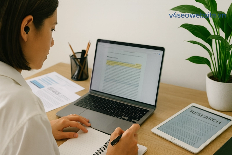 Chiến lược xây dựng nội dung chuyên sâu giúp cải thiện thứ hạng tìm kiếm và gia tăng uy tín thương hiệu.