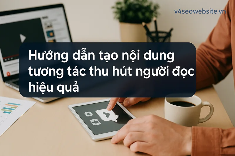 Hướng dẫn tạo nội dung tương tác thu hút người đọc hiệu quả