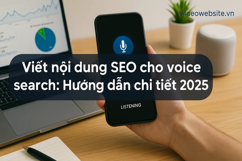 Viết nội dung SEO cho voice search: Hướng dẫn chi tiết 2025