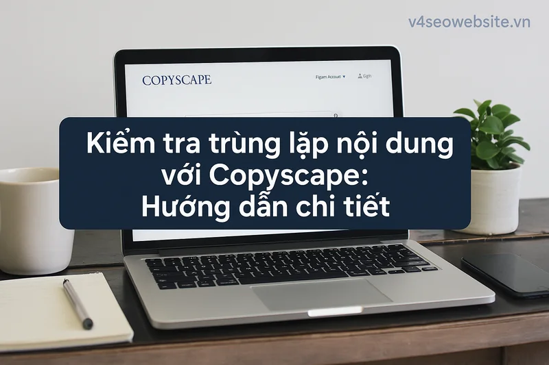 Kiểm tra trùng lặp nội dung với Copyscape: Hướng dẫn chi tiết