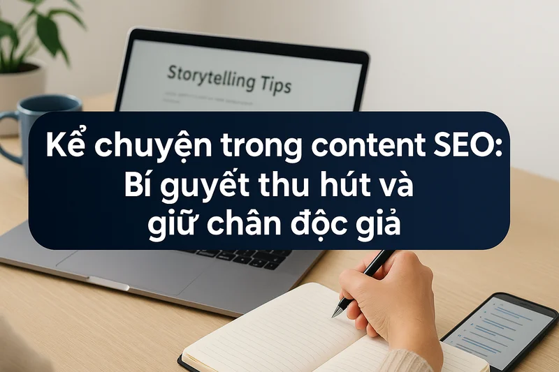 Kể chuyện trong content SEO: Bí quyết thu hút và giữ chân độc giả