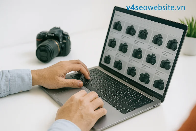 Sử dụng hình ảnh độc đáo trong SEO: Tăng hạng và thu hút người đọc 4 Lạm dụng hình ảnh stock khiến website mất tính độc đáo, giảm uy tín và khó xây dựng thương hiệu bền vững.