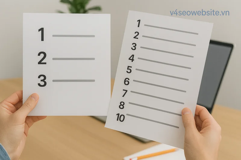 Hướng dẫn tạo nội dung danh sách (listicle) thu hút người đọc 4 Tạo listicle chất lượng cao giúp gia tăng lượt truy cập tự nhiên và xây dựng mối quan hệ bền vững với người đọc.