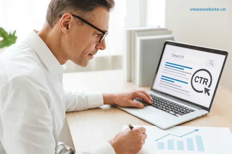 Theo dõi tỷ lệ nhấp chuột (CTR) của nội dung SEO: Cẩm nang toàn diện 1 Tăng trưởng lưu lượng truy cập bền vững bằng cách quản lý và cải thiện CTR qua Google Search Console.