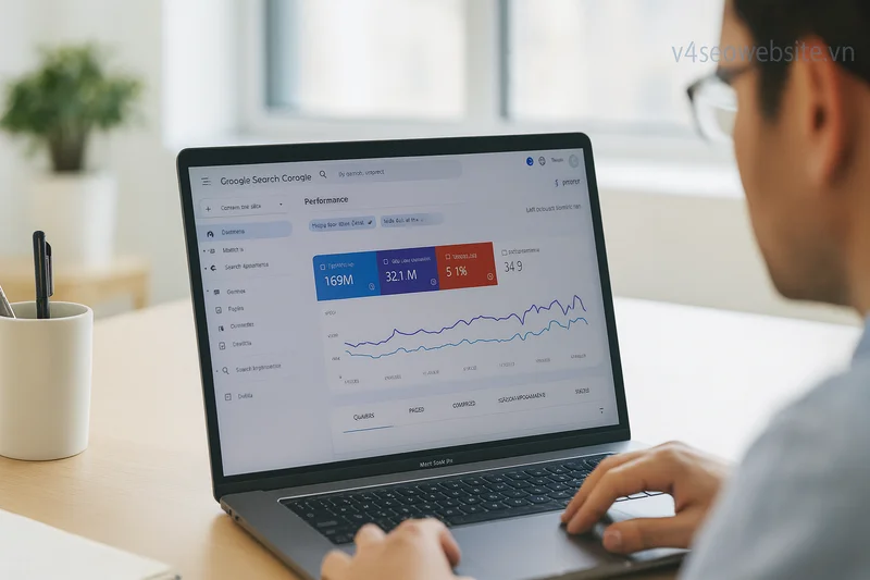 Theo dõi tỷ lệ nhấp chuột (CTR) của nội dung SEO: Cẩm nang toàn diện 2 Tăng trưởng lưu lượng truy cập bền vững bằng cách quản lý và cải thiện CTR qua Google Search Console.
