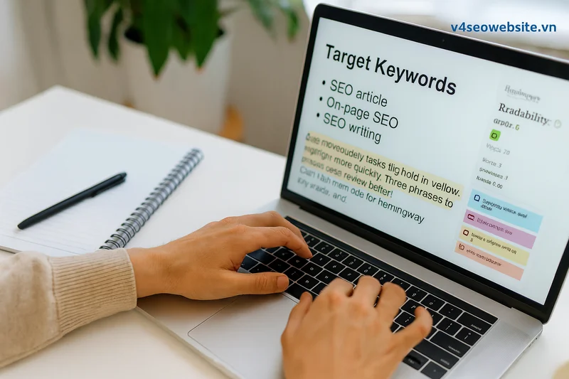 Tối ưu hóa nội dung với Hemingway Editor – hướng dẫn chi tiết 3 Kết hợp công cụ SEO và Hemingway Editor để cải thiện nội dung, giữ từ khóa mục tiêu và tăng khả năng đọc hiểu.